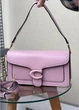 Женская сумка Coach 6938 кросс-боди светло розовая - изображение 2