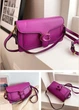 Женская сумка Coach 6938 кросс-боди фиолетовая - изображение 3