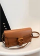 Женская сумка Coach 6938 кросс-боди коричневая - изображение 4