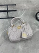 Жіноча сумка крос-боді Miu miu 18119 сіра - зображення 3