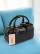 Женская сумка Miu miu 3502 (27×12×9) кросс-боди черная - изображение 3
