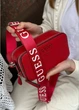 Женская прямоугольная сумка Guess 23705 кросс-боди красная - изображение 7