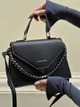 Женская черная сумка 8846 с ручкой кросс-боди - изображение 2