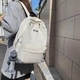 Рюкзак AIR 3296 мужской женский детский школьный портфель белый молочный - изображение 3