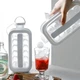 Силиконовая форма для льда с крышкой на 12 шариков Cool Home ICE Tray лоток для замораживания воды - изображение 3