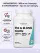 Міо інозитол і д хіро Nutricost комплекс інозитолу та d chiro міоінозитол нутрікост вітаміни з міо-інозитолом засіб для відновлення менструального циклу та жіночого гормонального фону з інозитолом при інсулінорезистентності 120 капсул - зображення 1