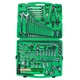 Набор инструмента комбинированный 1/4"&1/2", ключи 6-32мм, 130ед. TOPTUL GCAI130T - изображение 2