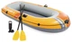 Надувная двухместная лодка Intex 66312 Challenger 2 Set + весла и ручной насос 236 х 114 х 41 см - изображение 1