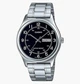 Чоловічий наручний годинник Casio MTP-V006D-1B2, кварцовий, сталевий браслет, водозахист 30 м - зображення 1