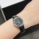Женские часы Casio LTP-V005L-1B черные 30 м - изображение 6