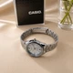 Женские часы Casio LTP-V005D-2B3 голубые 30 м - изображение 6