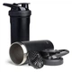 Шейкер спортивний SmartShake металевий Insulated Steel 750ml Black (PP_11152001) - изображение 1