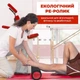 Массажний ролик (ролер) гладкий PowerPlay 4021 Fitness Roller Чорно-червоний (30x15см.) (PP_PP_4021_BL/Red_(30*15)) - изображение 8