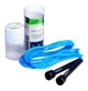 Скакалка PowerPlay 4201 Basic Jump Rope Синя (2,8m.) (PP_PP_4201_Blue) - изображение 4