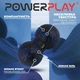 Массажний м'яч подвійний PowerPlay PP-4352 Epp foam peanut ball (d8*16cm.) Чорно/Синій (PP_PP_4352_Blue_8*16) - изображение 7