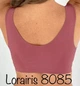 Бесшовный топ-бюстгальтер 8085 Lora Iris вишня 4XL - изображение 3