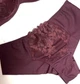 Комплект белья: бюстгальтер push-up и бразилианы 9449 Balaloum марсала 90C/2XL - изображение 10