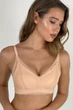 Ажурный бюстгальтер-топ 8034 Lora Iris персик XL - изображение 1