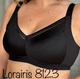 Топ-бюстгальтер 8123 Lora Iris черный XL - изображение 2