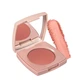 Рум'яна водостійкі компактні Neverti NP203 Creamy Dimension Waterproof Blush №004 Помаранчево-рожеві, 6 г - зображення 2