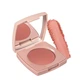 Рум'яна водостійкі компактні Neverti NP203 Creamy Dimension Waterproof Blush №002 Рожево-бежевий, 6 г - зображення 2