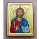 Писаная греческая икона Иисуса Христа Спасителя 22,5×29 см - изображение 3
