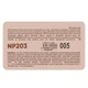 Рум'яна водостійкі компактні Neverti NP203 Creamy Dimension Waterproof Blush №005 Бордовий пудровий, 6 г - изображение 4