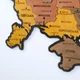 Мапа України настінна велика 3D об'ємна в коробці ручна робота 143*100 см Гранд Презент 17 - изображение 4