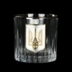 Набір стаканів "Тризуб" (6 шт) кришталь, золото, срібло Boss Crystal GPB6TRY2PG - зображення 8