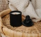 Аромасвічка CUPID SANTAL BLACK 100% WOOD WAX 165g 35h Гранд Презент NAC 1036BL - изображение 1