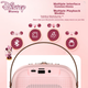 Портативна колонка Disney MK18 з мікрофоном 8W Pink - зображення 8