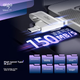 Мобільний флеш-накопичувач Aigo U351 128 ГБ Type-C USB 3.2, високошвидкісний, з двома інтерфейсами для телефонів та комп'ютерів, нещодавно оновлений зі швидкістю читання до 220 МБ/с - зображення 5
