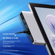 Розширювальна док-станція Isky Microsoft Surface Pro 9/10/11, високошвидкісний конвертер USB 3.0, мережевий порт RJ45-адаптер, розширювальна док-станція HDMI High-Definition 4K, Eight-I - зображення 7