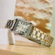 Женские часы Casio LTP-V007SG-9B золотистые 30 м - изображение 4