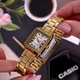 Женские часы Casio LTP-V007G-9B золотистые 30 м - изображение 3