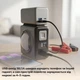 Пускозарядное устройство Inspire 12В 37 Вт/год (10000 мАг) компрессор + USB зарядка + LED фонарик + сумка (GL908) - изображение 4