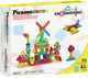 Klocki konstrukcyjne Picasso Tiles Jeżykowe 112 elementów PTB112 (0817338022631) - obraz 1