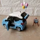 Конструктор LOZ mini Автомобиль MINI голубой (1131) - изображение 6