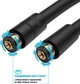 Шланг для душа DROP SH-H150-BP силикон 150 см матовый Черный - изображение 5