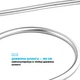 Шланг для душа DROP SH-H150-PRM-SL полимер 150 см серый металлик - изображение 6