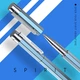 Шариковая ручка Bernard Shaw серии Spirit, цвет Glacier Light Blue, со сменными стержнями, для деловой переписки - изображение 7