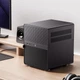 Корпус JONSBO N3 Black для NAS, алюминиевый, для плат ITX, блок питания SFX, 8+1 отсеков для дисков, два вентилятора 100 мм - изображение 5