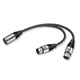 Мікрофонний кабель Beishanque SQ-Y02 XLR штекер - XLR гніздо 1 м - зображення 1
