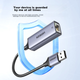 Адаптер UGREEN USB 3.0 на гигабитный Ethernet RJ45 для ноутбуков Apple, Huawei и Xiaomi - изображение 9