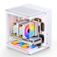 Корпус JONSBO TK-1 mATX из алюминиевого сплава с поддержкой СЖО 240 мм и Type-C Gen2, белый - изображение 4