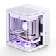 Корпус JONSBO TK-1 mATX из алюминиевого сплава с поддержкой СЖО 240 мм и Type-C Gen2, белый - изображение 5