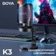 Микрофон Boya K3-02 RGB Type-C/3,5 мм Black (BOYA K3-02) - изображение 5