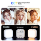 Ulanzi U60 RGB Cube Light (белый), магнитный полноцветный заполняющий свет, портативный светодиодный карманный ручной светильник с двойной температурой подсветки для фотосъемки, использования с камерой, телефоном, для прямых трансляций и конференций. - изображение 8