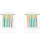 Конектори Shengwei CRJ6050P RJ45 Cat6A екрановані двосекційні, 50 шт - зображення 1