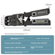 Набор HAILE HT-G83T кримпер для RJ45 с тестером и стриппером для Cat5e/Cat6 - изображение 10